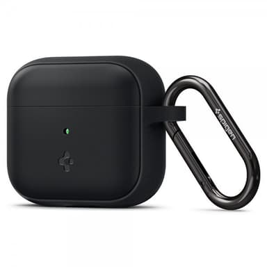 Spigen AirPods 3 Kuori Silicone Fit Musta
