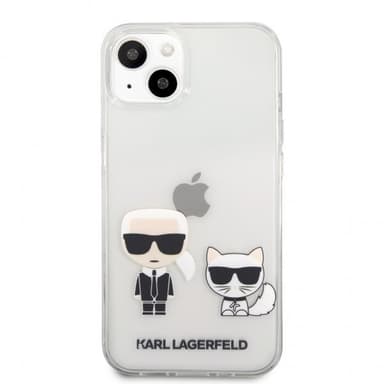 Karl Lagerfeld iPhone 13 Kuori Choupette Läpinäkyvä