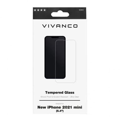 Vivanco iPhone 13 Mini Näytönsuoja Karkaistua Lasia