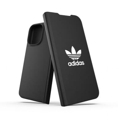Adidas iPhone 13 Pro Kotelo Booklet Case Musta