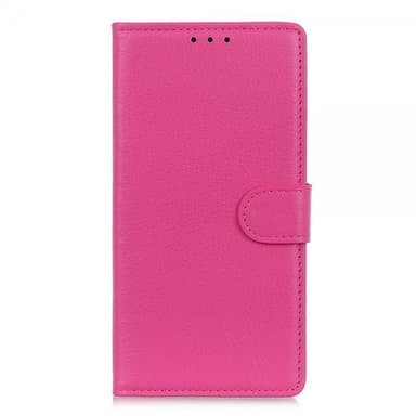 Nordic Covers iPhone 13 Mini Kotelo Litchi Magenta