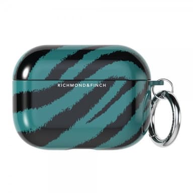 Richmond & Finch AirPods Pro Kuori Emerald Zebra