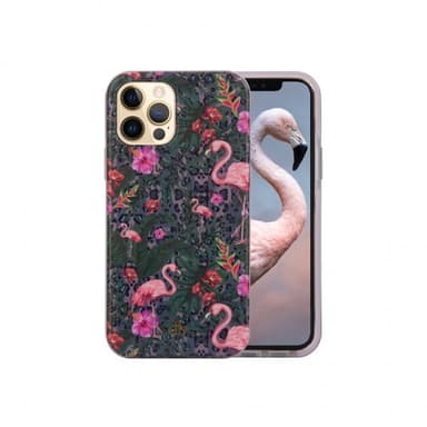 dbramante1928 iPhone 13 Pro Max Kuori Capri Tropical Flamingo