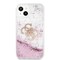 Guess iPhone 13 Kuori Liquid Glitter Vaaleanpunainen