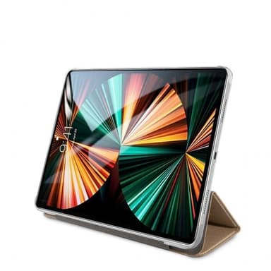 Guess iPad Pro 12.9 2020/2021 Kotelo Saffiano Kulta