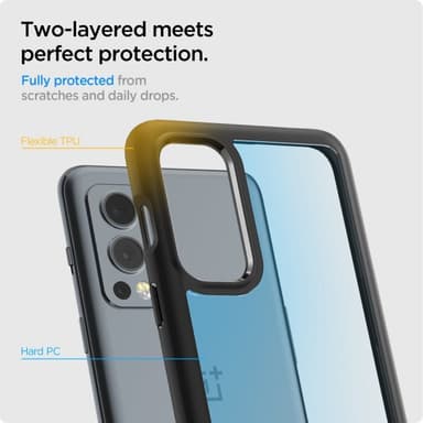Spigen OnePlus Nord 2 5G Kuori Ultra Hybrid Matte Black
