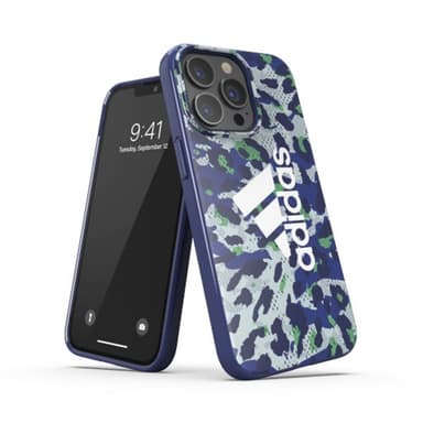 Adidas iPhone 13 Pro Kuori Snap Case Leopard Bold Blue