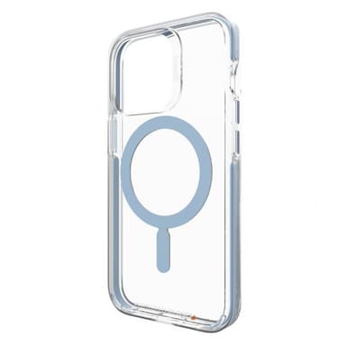 Gear4 iPhone 13 Pro Kuori Santa Cruz Snap Transparent Sininen