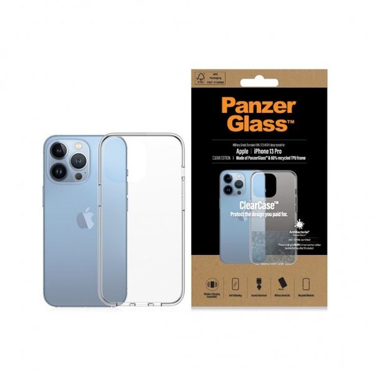 iPhone 13 Pro Kuori ClearCase Transparent Kirkas