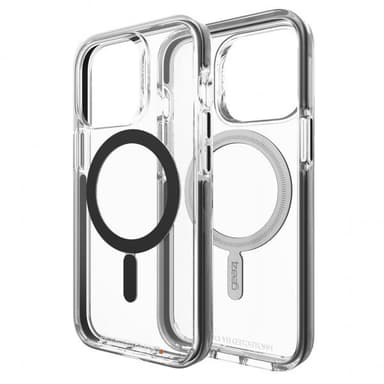 Gear4 iPhone 13 Pro Kuori Santa Cruz Snap Transparent Musta