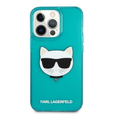 Karl Lagerfeld iPhone 13 Pro Kuori Fluo Sininen