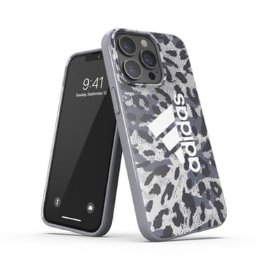 Adidas iPhone 13 Pro Kuori Snap Case Leopard Harmaa