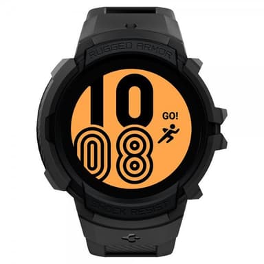 Spigen Samsung Galaxy Watch 4/5 40mm Kuori Rugged Armor Pro Musta