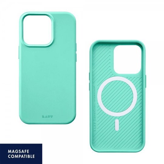 LAUT iPhone 13 Pro Kuori Huex Pastel MagSafe Spearmint