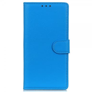 Nordic Covers iPhone 13 Pro Max Kotelo Litchi Sininen