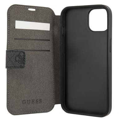 Guess iPhone 13 Mini Kotelo Printed Stripe Harmaa