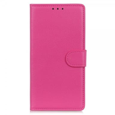 Nordic Covers iPhone 13 Pro Kotelo Litchi Magenta
