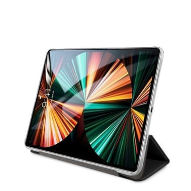 Guess iPad Pro 12.9 2020/2021 Kotelo Saffiano Musta