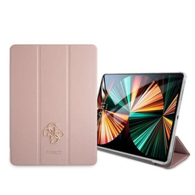 Guess iPad Pro 11 2020/2021 Kotelo Saffiano Vaaleanpunainen