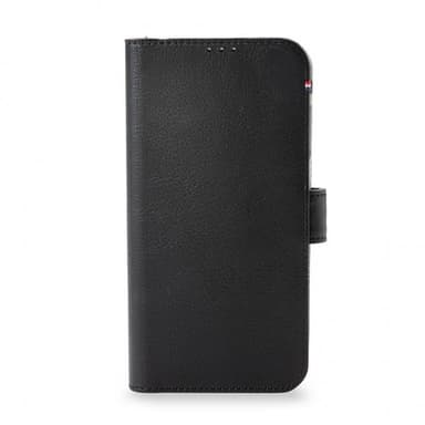 Decoded iPhone 13 Kotelo Leather Detachable Wallet Musta