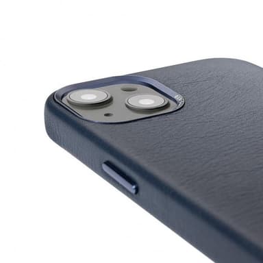 Decoded iPhone 13 Kuori Leather Backcover Matte Navy