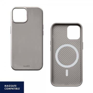 LAUT iPhone 13 Kuori Huex MagSafe Fog Grey