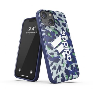 Adidas iPhone 13 Mini Kuori Snap Case Leopard Bold Blue