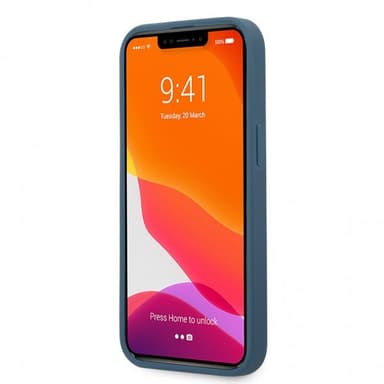 Guess iPhone 13 Pro Max Kuori Printed Stripe Sininen