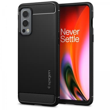 Spigen OnePlus Nord 2 5G Kuori Rugged Armor Matte Black