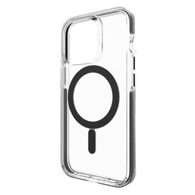 Gear4 iPhone 13 Pro Kuori Santa Cruz Snap Transparent Musta