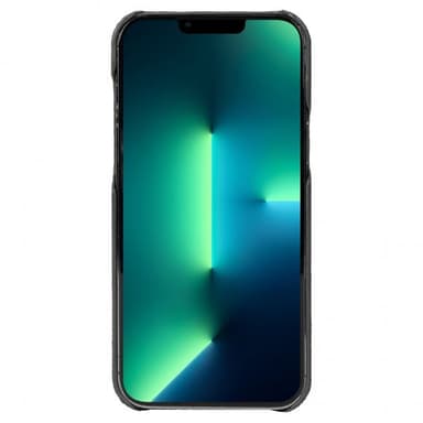 Krusell iPhone 13 Pro Max Kuori Leather Cover Musta