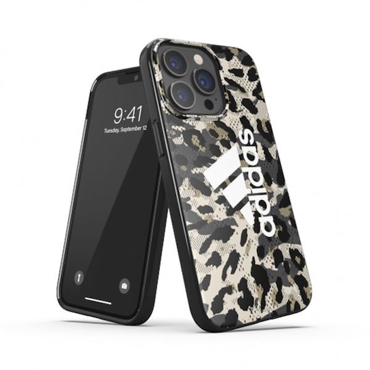 Adidas iPhone 13 Pro Kuori Snap Case Leopard Beige