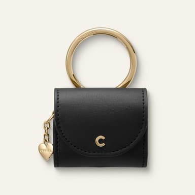 AirPods 3 Kuori Mini Bag Classic Leather Black