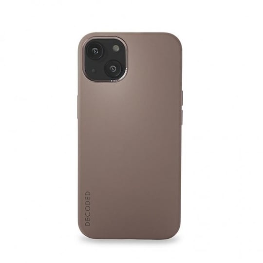 Decoded iPhone 13 Pro Max Kuori Silicone Backcover Dark Taupe