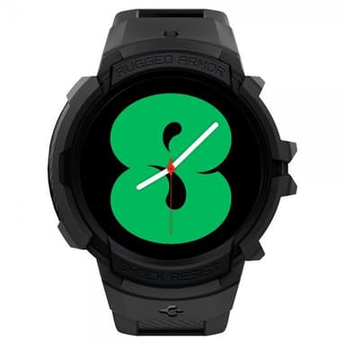 Spigen Samsung Galaxy Watch 4/5 44mm Kuori Rugged Armor Pro Musta