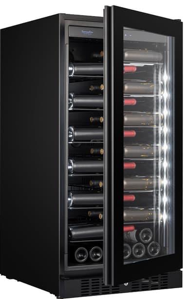 Temptech Sommelier viinikaappi SOMPRO120SRB (musta)