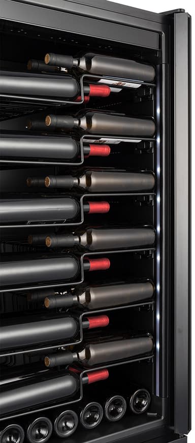 Temptech Sommelier viinikaappi SOMPRO120SRB (musta)
