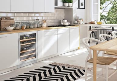Cavin - Scandinavian Collection 40 - Sisäänrakennettava viinikaappi Ruostumaton