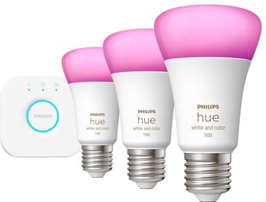 Philips Hue WCA lamppu 3x 9 W E27 -aloituspakkaus