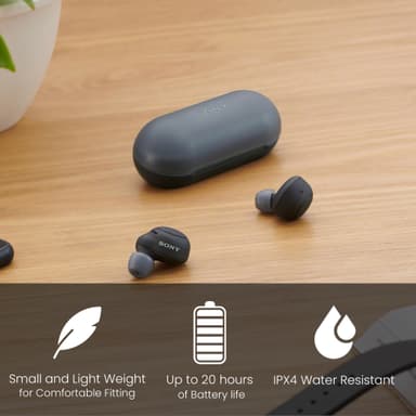 Sony WF-C500 täysin langattomat in-ear kuulokkeet (musta)