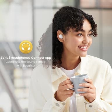 Sony WF-C500 täysin langattomat in-ear kuulokkeet (valkoinen)