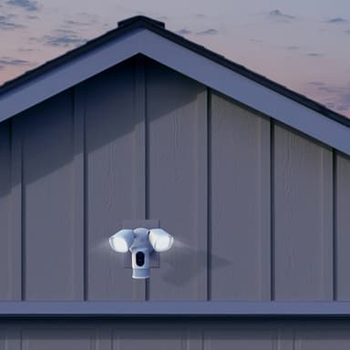 Eufy Security Floodlight Cam 2K turvakamera (valkoinen)