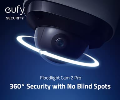Eufy Security Floodlight Cam 2 Pro turvakamera (valkoinen)