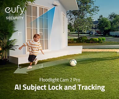 Eufy Security Floodlight Cam 2 Pro turvakamera (valkoinen)
