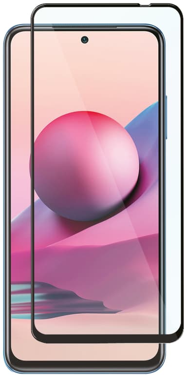 Panzer Full-Fit Xiaomi Redmi Note 10s näytönsuoja (musta)