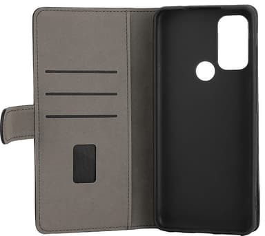 Gear Motorola Moto G60s lompakkokotelo (musta)