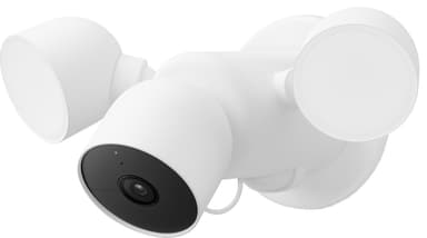 Google Nest Cam langallinen turvakamera valonheittimellä