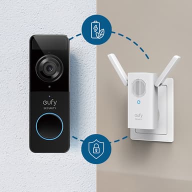 Eufy Doorbell C211 Full HD video-ovikello äänimerkillä