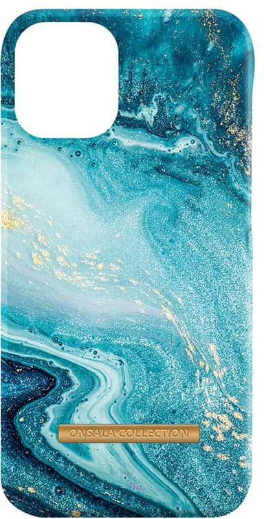 Mobilskal Soft Blue Sea Marble - iPhone 13 Mini