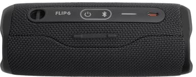 JBL Flip 6 kannettava kaiutin (musta)